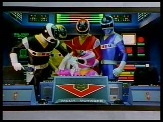 power rangers in space mega voyager